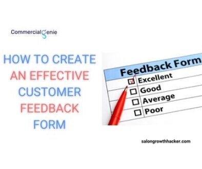 effective customer feedback form